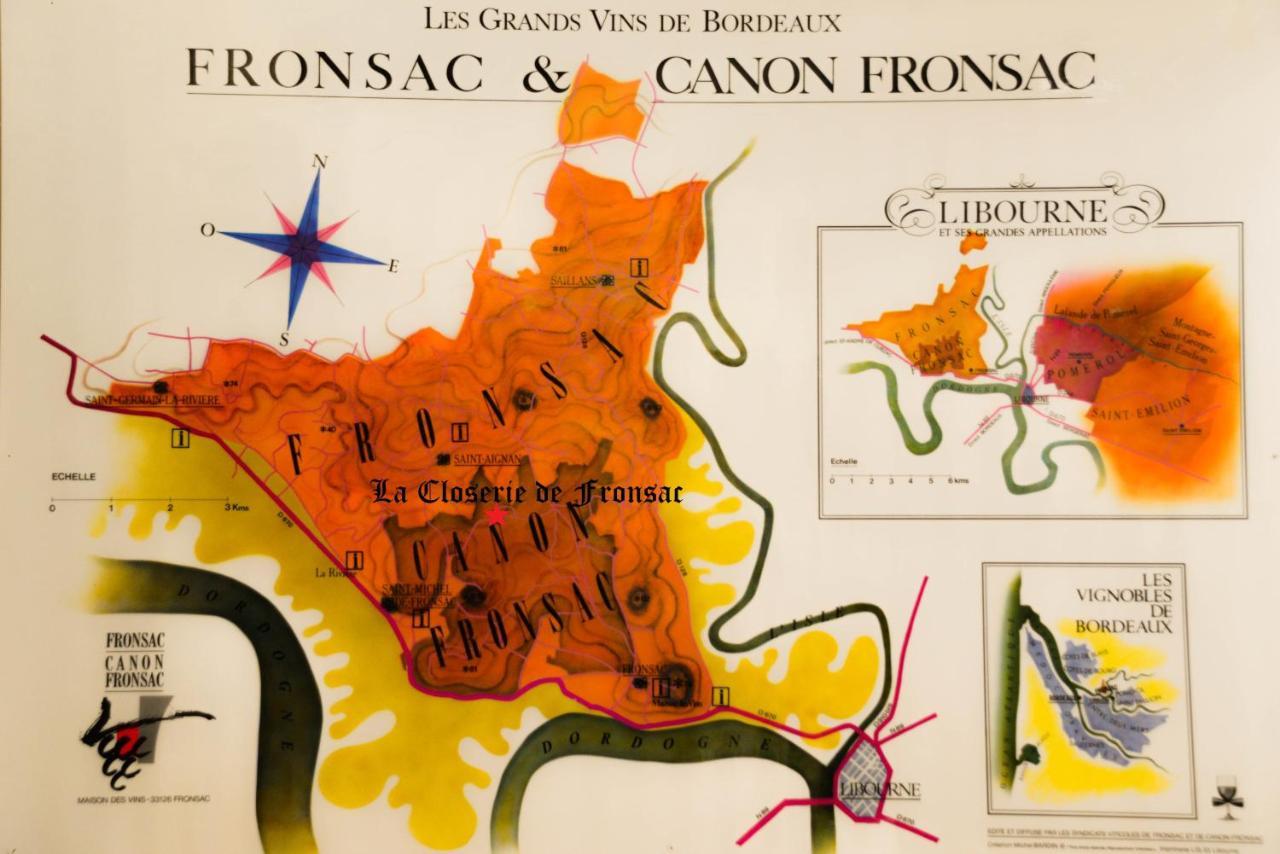 La Closerie De Fronsac Saint-Michel-de-Fronsac Dış mekan fotoğraf